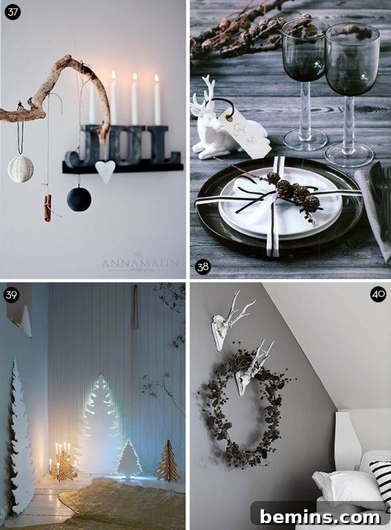 Pine bough garland