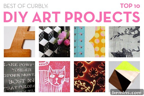 DIY Art and Decor Project Showcase