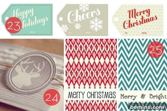 Calligraphy Gift Tags