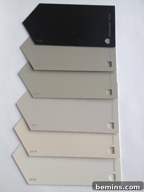 David Bromstad's Guide: Neutral Colors That Spark Joy 7 Neutral color palette featuring grey, purple, sage, and cream tones
