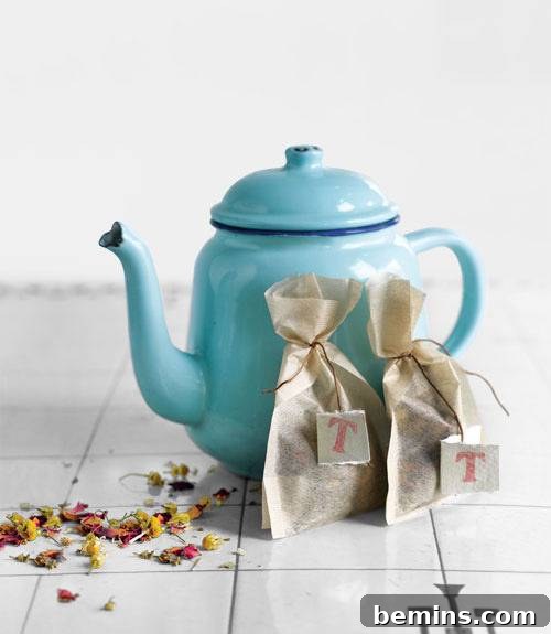 Calming Herbal Tea Homemade Gift