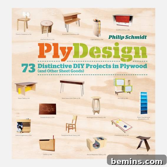 DIY Mid-Century Modern Sofa Table Project 6 PlyDesign Book Cover