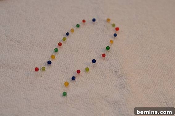 How to Craft a Tiny Tinsel Tree Snow Globe 9 Finished Beaded Garland