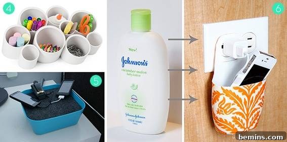 DIY PVC Pipe Desktop Storage System