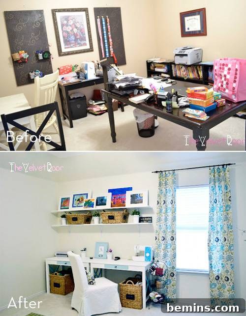 Fun and Functional Craft Room