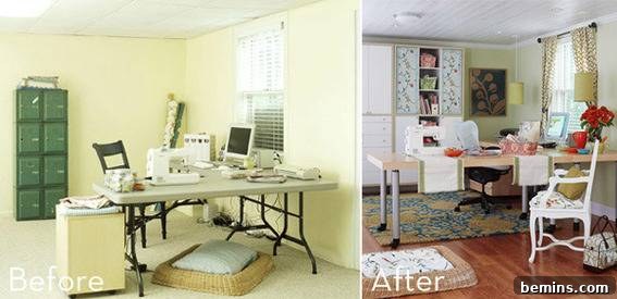 Chic Craft Room Makeover