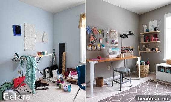 Sewing Zone Makeover
