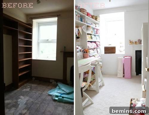 Messy Jesse's Craft Room Transformation