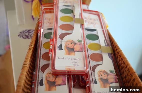 Rapunzel Party Favors