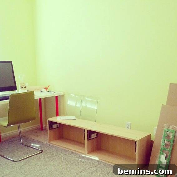 Office Makeover In Progress