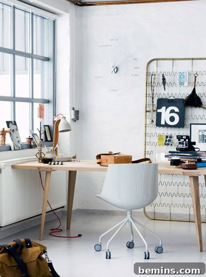 Creative DIY Calendars and Memo Boards to Organize Your Life 10 Old Bed Frame Memo Board