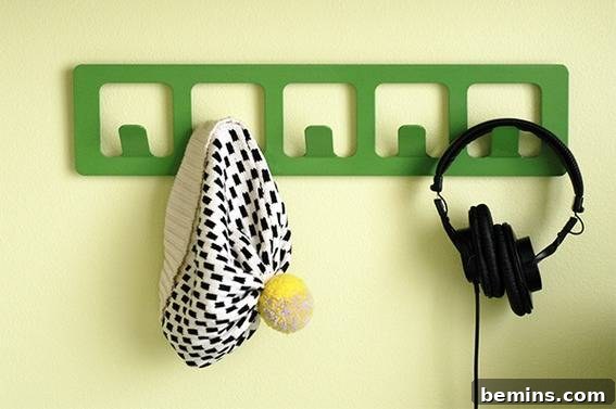Coat Rack Used for Office Storage