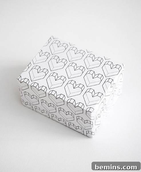 Aşkı Yazdır: 10 Ücretsiz Sevgililer Günü Baskısı 8 Printable Valentines Wrap