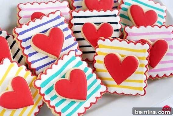 Close up of Heart-in-a-Cupcake