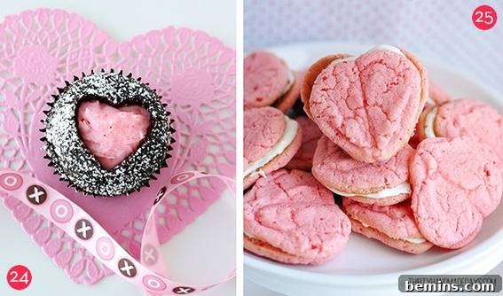 Close up of Glitter Sandwich Cookies