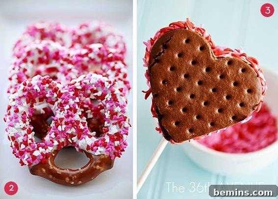 Heart-Shaped Macarons