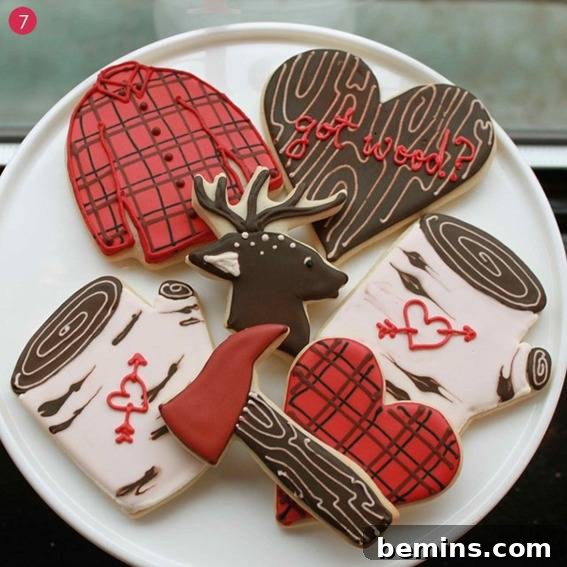 Woodsy Woodsman Cookies