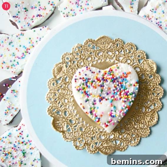 Close up of Valentine Party Marshmallows