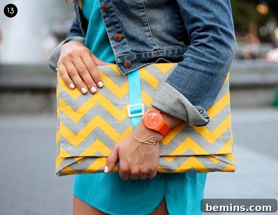 Creative DIY Laptop & Tablet Case Projects 14 Upcycled Sweater Laptop Sleeve