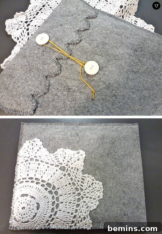 Creative DIY Laptop & Tablet Case Projects 18 Felted Sweater Laptop Sleeve