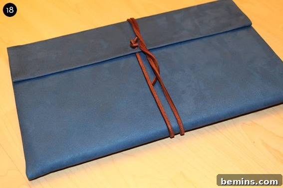 Creative DIY Laptop & Tablet Case Projects 19 Wool and Lace iPad Sleeve