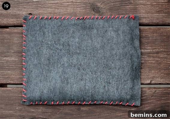 Creative DIY Laptop & Tablet Case Projects 20 Suede and Leather Laptop Case