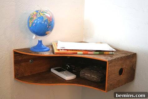DIY Catch-All Shelf for Entryway Organization