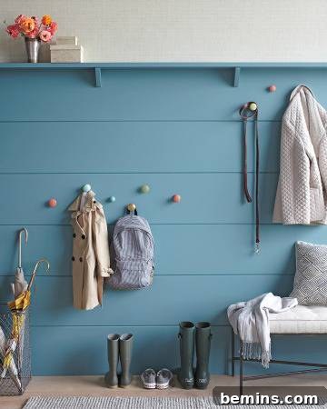 Martha Stewart DIY Entryway Organization