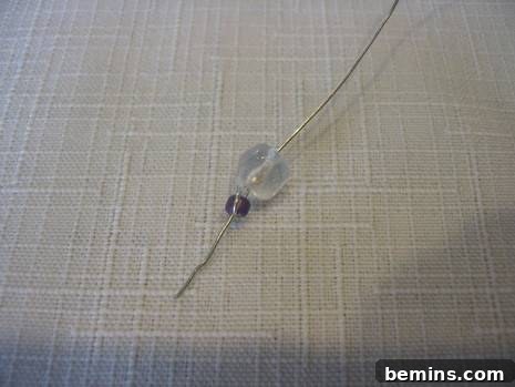 Beaded wire.