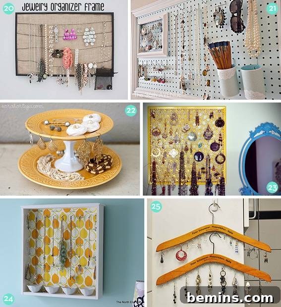 DIY Jewelry Storage Ideas