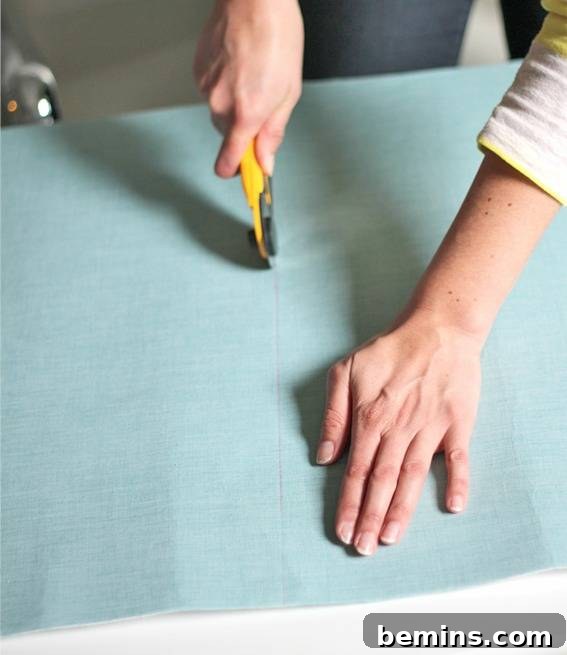 Cutting the Main Basket Piece