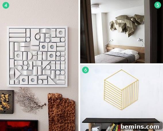 Eye-Catching 3D Wall Art & Decor: 12 DIY Projects 3 DIY Building Block Art - A Fun and Creative Wall Decor Project