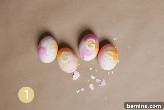 Watercolor Easter Egg Ideas