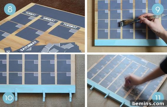 Painting the Calendar Components