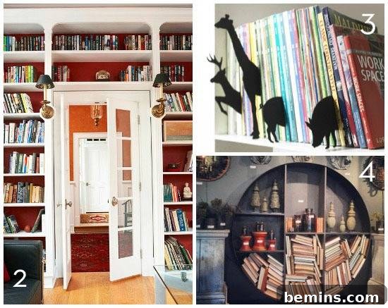 Creative Book Display Ideas 4 Stylish Bookshelf Design