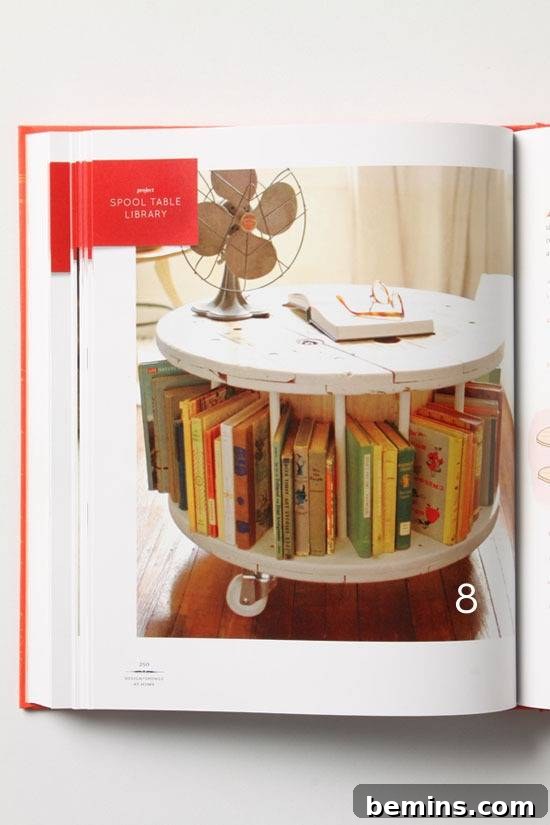 Creative Book Display Ideas 7 Ladder and Wood Plank Shelves