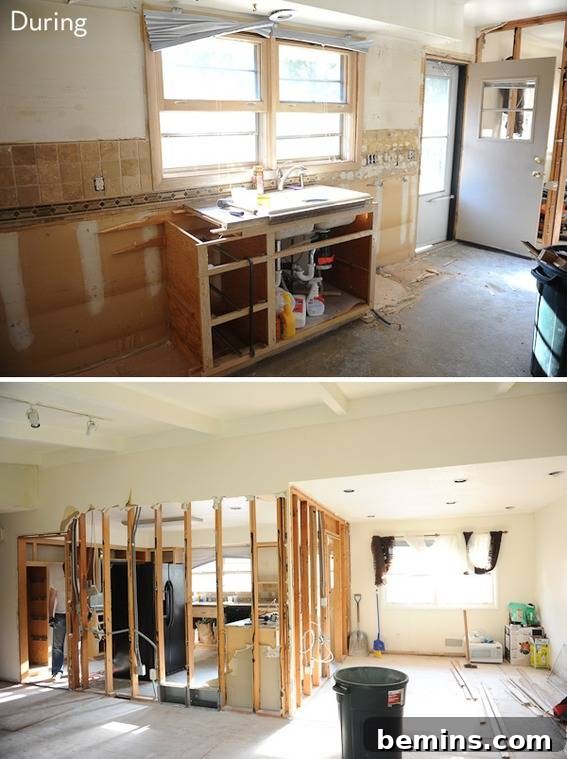 DIY Kitchen Renovation - Before the Transformation