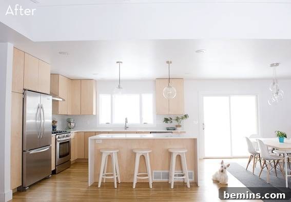 Bright and Modern Kitchen - Scandinavian Style