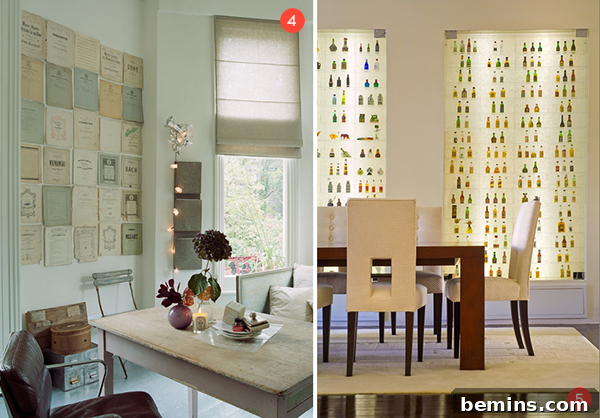 Two beautifully decorated rooms showcasing different approaches to displaying collectibles, from organized shelves to eclectic wall arrangements.