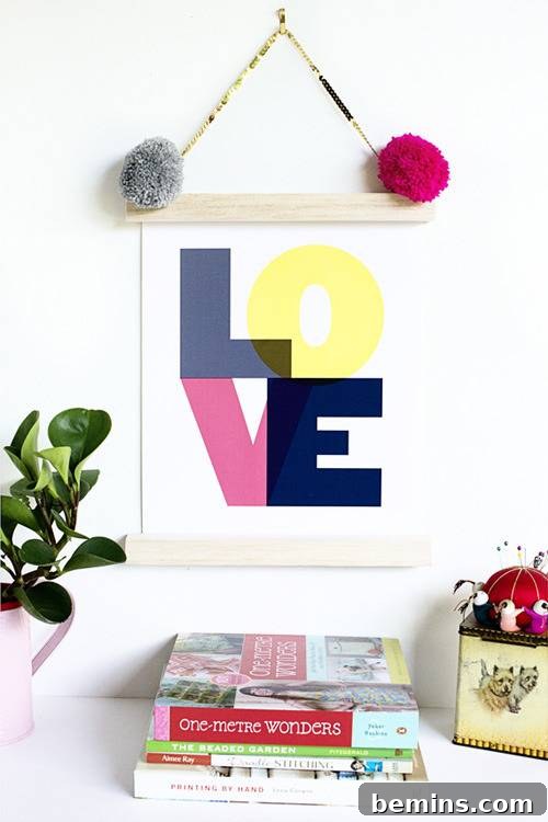 5 minute DIY frame
