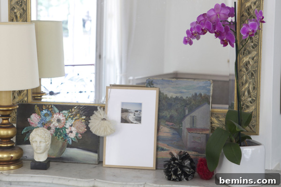 DIY cheap picture frame idea
