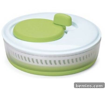 Six Kitchen Gadget Wonders for Maximizing Space 7 This Salad Spinner is Made of Plastic