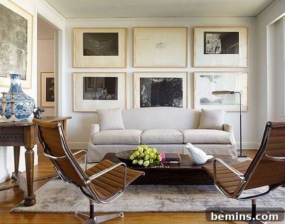 Visually Stunning Interiors: Bedrooms and Living Spaces 8 Living room art decor ideas