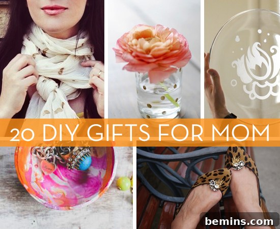 Touching ideas to gift on Mother's day.