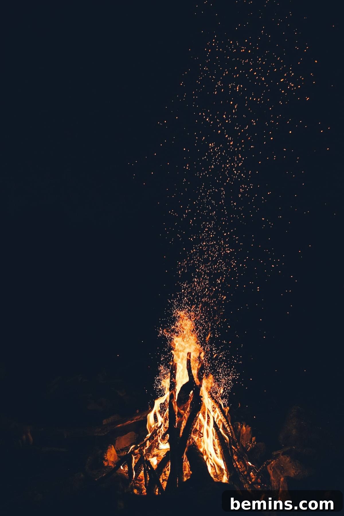 Hilarious Outdoor Games for Grown-Ups: Camping and Beyond 8 Friends gathered around a campfire playing charades, enjoying a fun and engaging camping game.