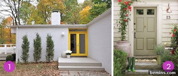 Boosting Your Home's Charm: 5 Simple Curb Appeal Enhancements 3 Various exterior doors with glass panes
