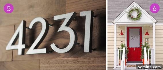 Boosting Your Home's Charm: 5 Simple Curb Appeal Enhancements 5 Stylized building street addresses