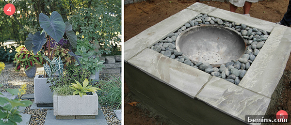 Creative Concrete & Cinder Block Outdoor DIYs 5 Cinder Block Bench and Outdoor Sofa Ideas