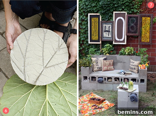 Creative Concrete & Cinder Block Outdoor DIYs 6 DIY Concrete Planter Ideas