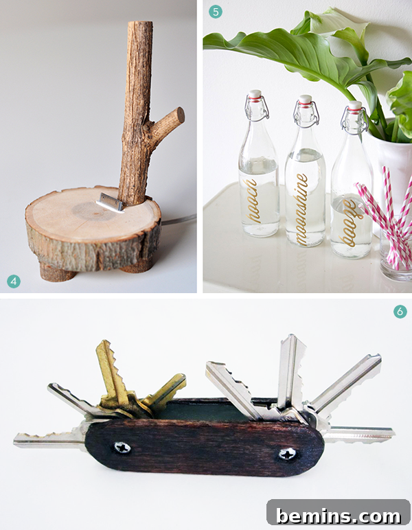 Dad's DIY Delights: 25 Handmade Gifts He'll Actually Love 4 Gifts perfect for family
